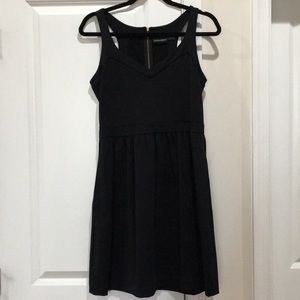 Cynthia Rowley black strappy sleeveless dress with pockets